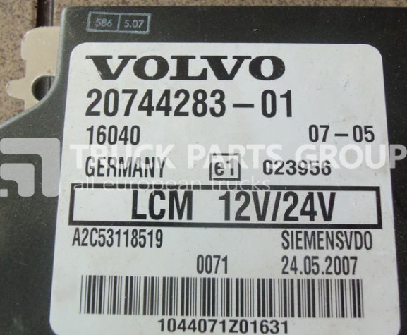 VOLVO FH12, FM12 EURO 3 emission, lightning control unit LCM, SLCM, 20 control unit - Kontrol blok for Lastbil: billede 2 VOLVO FH12, FM12 EURO 3 emission, lightning control unit LCM, SLCM, 20 control unit - Kontrol blok for Lastbil: billede 2