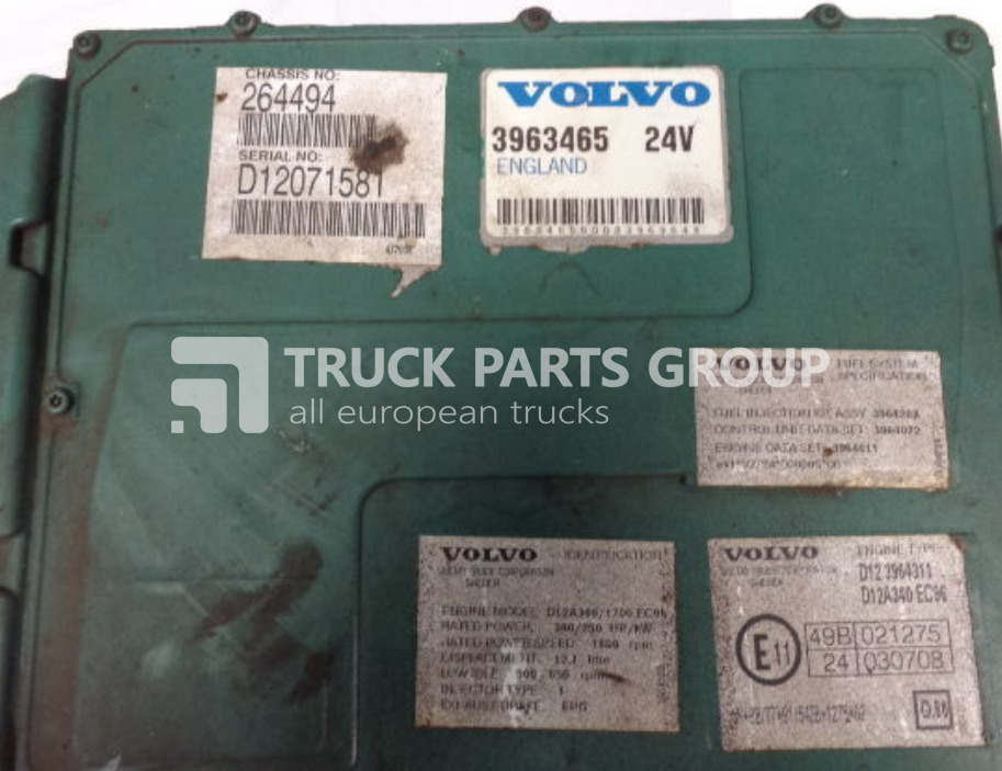 VOLVO FH12 engine control unit ECU, EDC 1677904, 8170700, 8148335, 814 control unit - Kontrol blok for Lastbil: billede 1 VOLVO FH12 engine control unit ECU, EDC 1677904, 8170700, 8148335, 814 control unit - Kontrol blok for Lastbil: billede 1