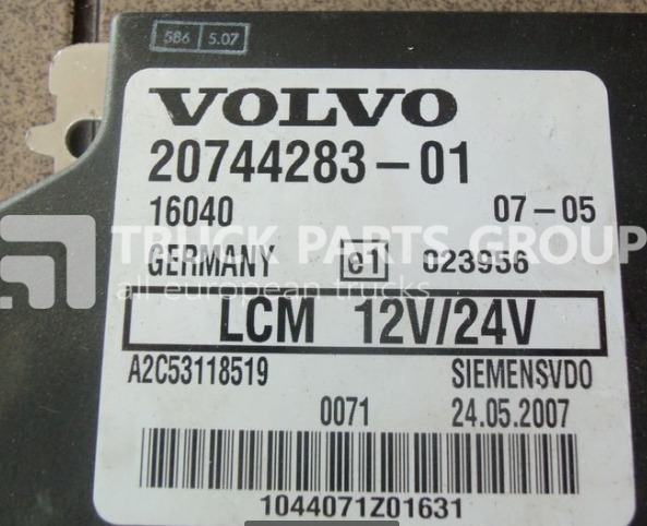 VOLVO FH13, FH13 EURO 4, EURO 5 emission LCM control unit, lightning u control unit - Kontrol blok for Lastbil: billede 1 VOLVO FH13, FH13 EURO 4, EURO 5 emission LCM control unit, lightning u control unit - Kontrol blok for Lastbil: billede 1