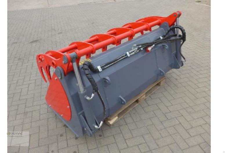 Ny Udstyr til ensilage Vemac Greifschaufel Silageschaufel Holzgreifer Forstzange 200cm NEU: billede 6