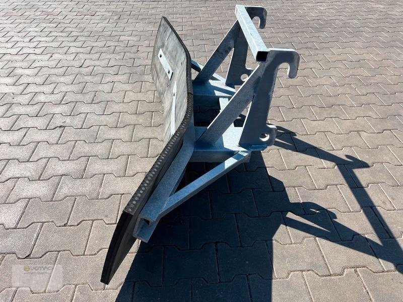 Ny Bulldozer-skovl for Landbrugsmaskine Vemac Gummischieber 260 Weidemann Kramer Wacker Hoflader Futterschieber: billede 7