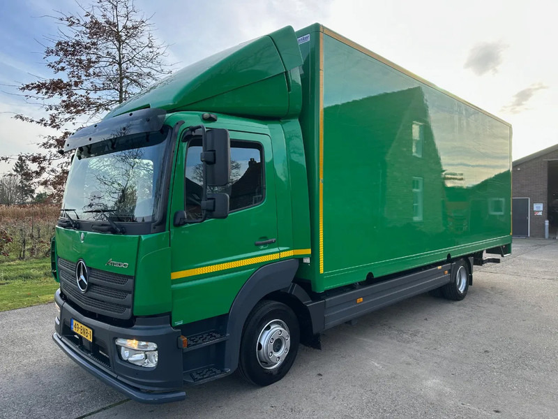 Mercedes-Benz Atego 1018 / NL TRUCK / AIRCO / BOX+LIFT+SIDE DOOR / AUTOMATIC - Lastbil varevogn: billede 1 Mercedes-Benz Atego 1018 / NL TRUCK / AIRCO / BOX+LIFT+SIDE DOOR / AUTOMATIC - Lastbil varevogn: billede 1