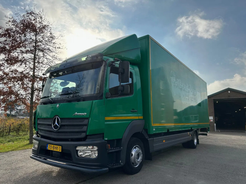 Mercedes-Benz Atego 1018 / NL TRUCK / EURO 6 / AIRCO / BOX+LIFT+SIDE DOOR / AUTOMATIC - Lastbil varevogn: billede 1 Mercedes-Benz Atego 1018 / NL TRUCK / EURO 6 / AIRCO / BOX+LIFT+SIDE DOOR / AUTOMATIC - Lastbil varevogn: billede 1