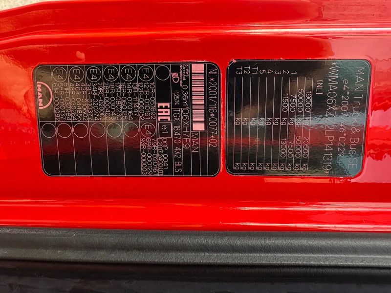 Trækker MAN TGX 18.470 / NL TRUCK / 4X2 / 2020 / DOUBLE TANK / XXL CAB /: billede 15