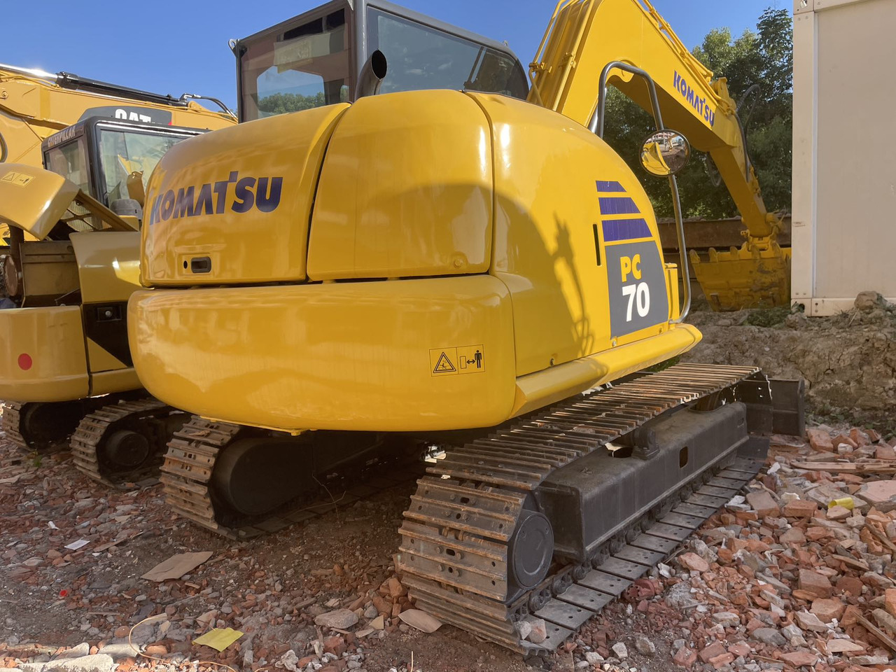 KOMATSU PC70-8 - Minigravemaskine: billede 1 KOMATSU PC70-8 - Minigravemaskine: billede 1