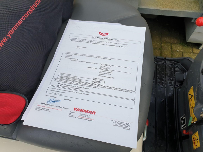 Ny Minigravemaskine Schaeff TC08: billede 18