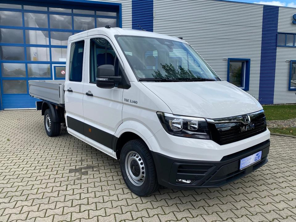 MAN TGE 3.140 Doka Pritsche Next Level *TEMPO*KLIMA*CAM*AHK*APP*PDC*INKL.19% MWST*SOFORT!* - Ladbil, Mandskabsbil: billede 2 MAN TGE 3.140 Doka Pritsche Next Level *TEMPO*KLIMA*CAM*AHK*APP*PDC*INKL.19% MWST*SOFORT!* - Ladbil, Mandskabsbil: billede 2