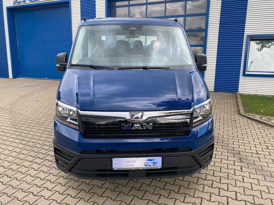 MAN TGE 3.140 Doka Pritsche Next Level *TEMPO*KLIMA*CAM*AHK*APP*PDC*INKL.19% MWST*SOFORT!* - Ladbil, Mandskabsbil: billede 3 MAN TGE 3.140 Doka Pritsche Next Level *TEMPO*KLIMA*CAM*AHK*APP*PDC*INKL.19% MWST*SOFORT!* - Ladbil, Mandskabsbil: billede 3