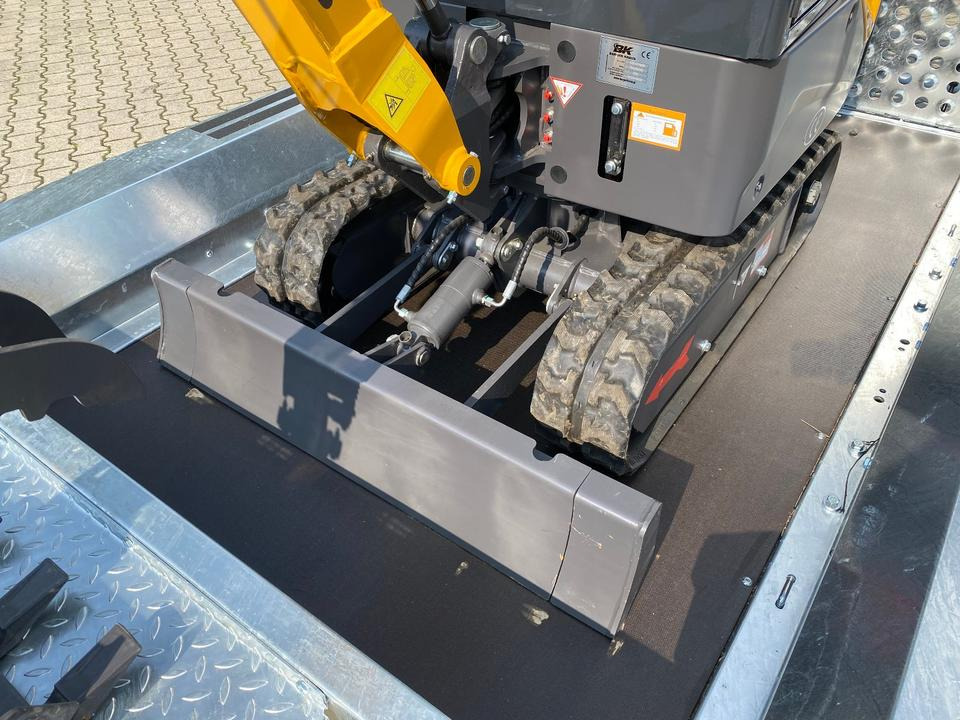 Minigravemaskine Minibagger BK1250KJSR + Tieflader + Zubehör *INKL.19% MWST*BERGER KRAUS*VERSTELLFAHRWERK* KUBOTA*SOFORT!*: billede 9