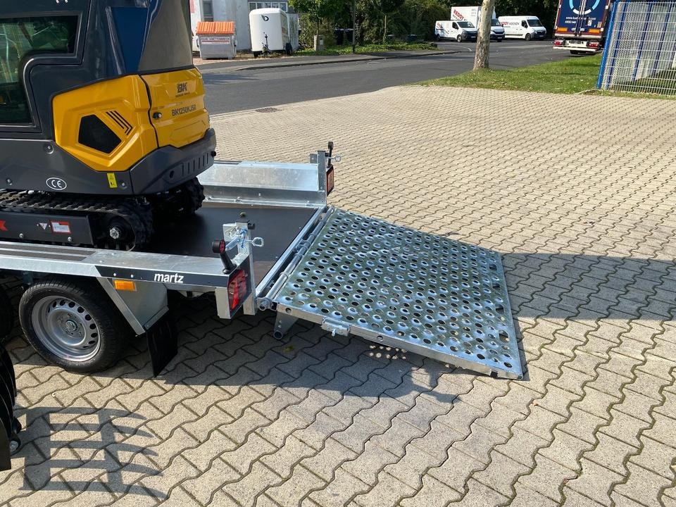 Minigravemaskine Minibagger BK1250KJSR + Tieflader + Zubehör *INKL.19% MWST*BERGER KRAUS*VERSTELLFAHRWERK* KUBOTA*SOFORT!*: billede 19