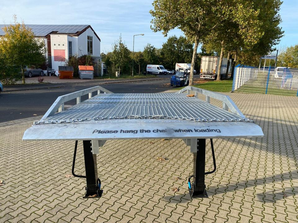Verladerampe 8t Verzinkt Containerrampe LKW Rampe NEU *INKL.19% MWST*SOFORT VERFÜGBAR!* - Læsserampe: billede 3 Verladerampe 8t Verzinkt Containerrampe LKW Rampe NEU *INKL.19% MWST*SOFORT VERFÜGBAR!* - Læsserampe: billede 3
