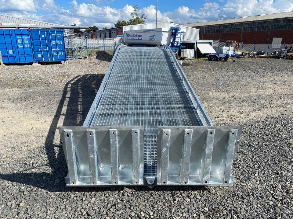 Verladerampe 8t Verzinkt Containerrampe LKW Rampe Vorführmodell *INKL.19% MWST*SOFORT VERFÜGBAR!* - Læsserampe: billede 5 Verladerampe 8t Verzinkt Containerrampe LKW Rampe Vorführmodell *INKL.19% MWST*SOFORT VERFÜGBAR!* - Læsserampe: billede 5