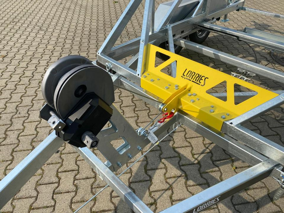 Kabeltrailer Vermietung / Kabelanhänger 2700KG / Nutzlast 2094KG / Kabeltrommel-Anhänger / Glasfaser/ 1 Woche: billede 8