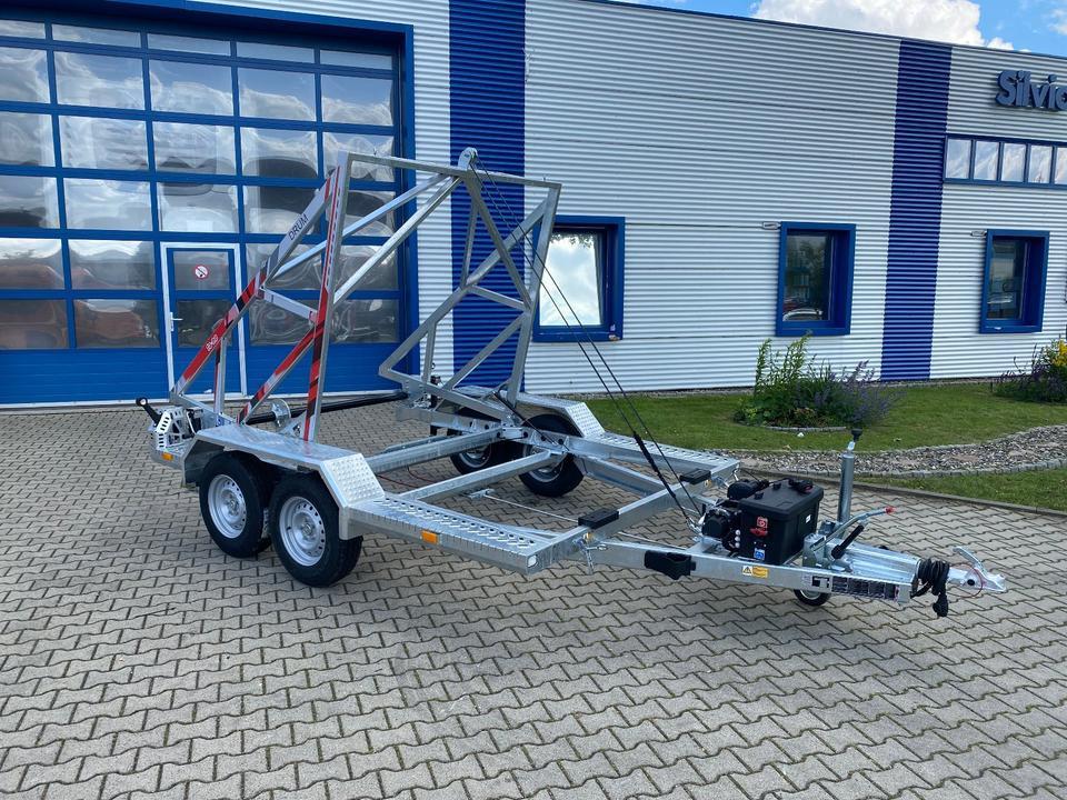 Vermietung / Kabelanhänger 3500KG E-Winde / Nutzlast 2749KG / Kabeltrommel-Anhänger / Glasfaser/ 3 Tage - Kabeltrailer: billede 2 Vermietung / Kabelanhänger 3500KG E-Winde / Nutzlast 2749KG / Kabeltrommel-Anhänger / Glasfaser/ 3 Tage - Kabeltrailer: billede 2