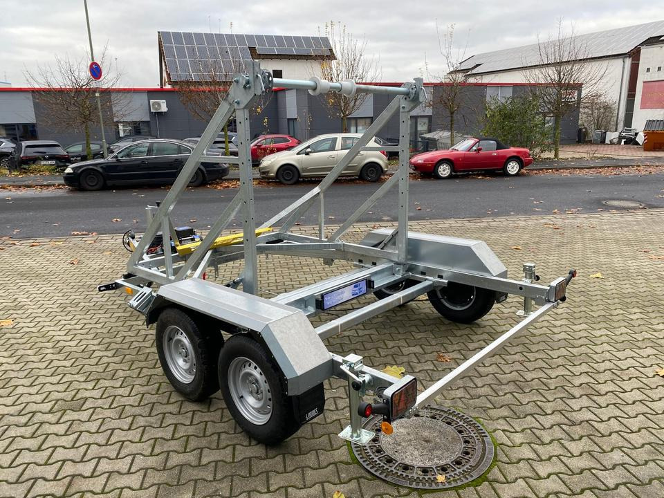 Vermietung / Kabelanhänger 3500KG E-Winde / Nutzlast 2825KG / Kabeltrommel-Anhänger / Glasfaser/ 1 Woche - Kabeltrailer: billede 5 Vermietung / Kabelanhänger 3500KG E-Winde / Nutzlast 2825KG / Kabeltrommel-Anhänger / Glasfaser/ 1 Woche - Kabeltrailer: billede 5