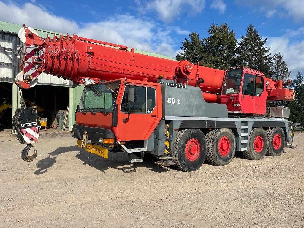 Liebherr LTM 1080-1 - Alle terræn kran: billede 1 Liebherr LTM 1080-1 - Alle terræn kran: billede 1