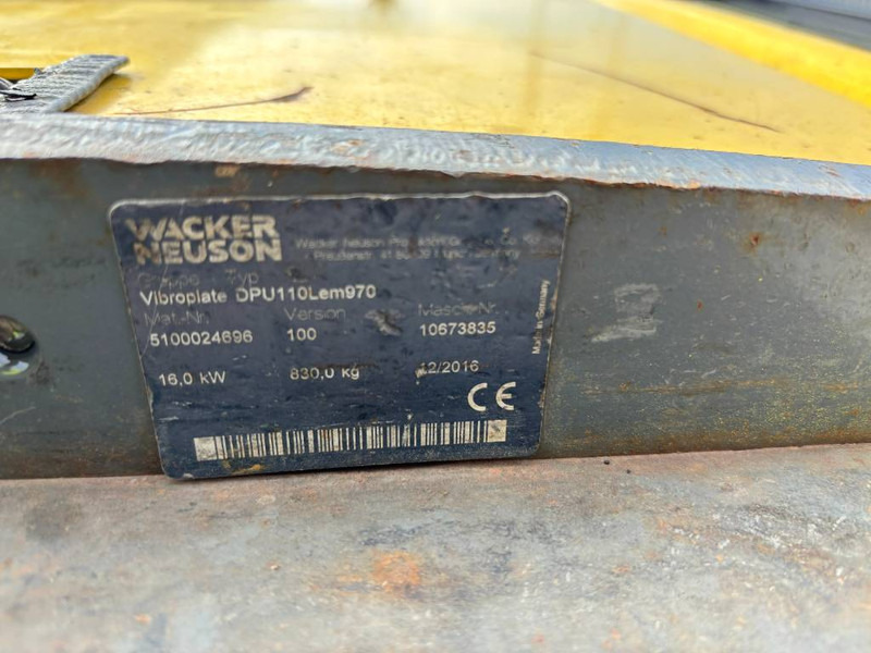 WACKER NEUSON DPU110Lem970 - Pladevibrator: billede 5 WACKER NEUSON DPU110Lem970 - Pladevibrator: billede 5
