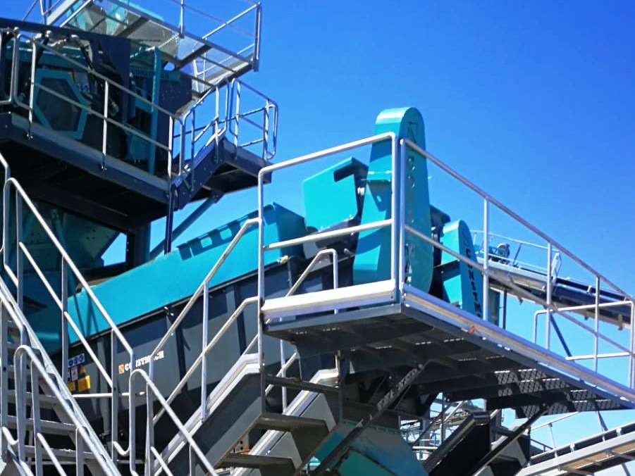 CONSTMACH Log Washer – Powerful Cleaning Solution for Coarse and Clay-Bound Materials - Sorterværk: billede 1 CONSTMACH Log Washer – Powerful Cleaning Solution for Coarse and Clay-Bound Materials - Sorterværk: billede 1