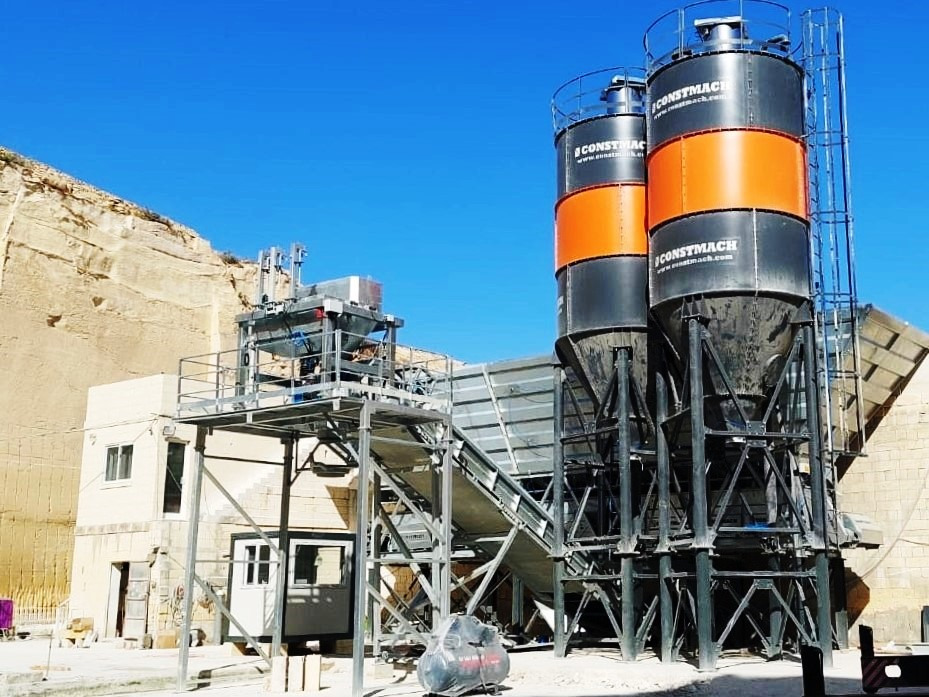 Constmach 100 m³/h Dry Type Concrete Batching Plant - Betonfabrik: billede 1 Constmach 100 m³/h Dry Type Concrete Batching Plant - Betonfabrik: billede 1