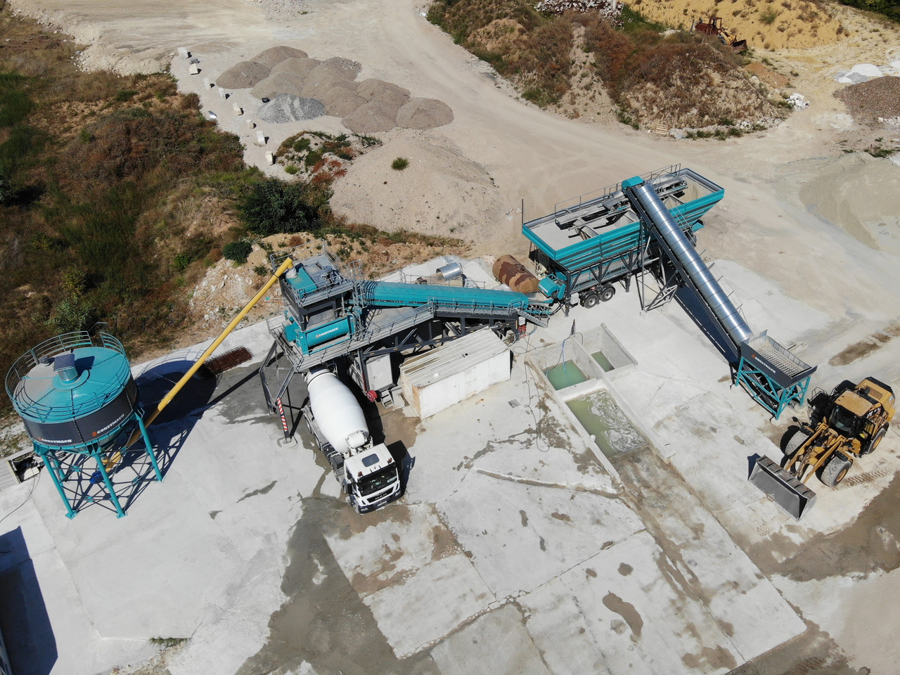 Constmach 120 m³/h Mobile Concrete Batching Plant - Betonfabrik: billede 3 Constmach 120 m³/h Mobile Concrete Batching Plant - Betonfabrik: billede 3