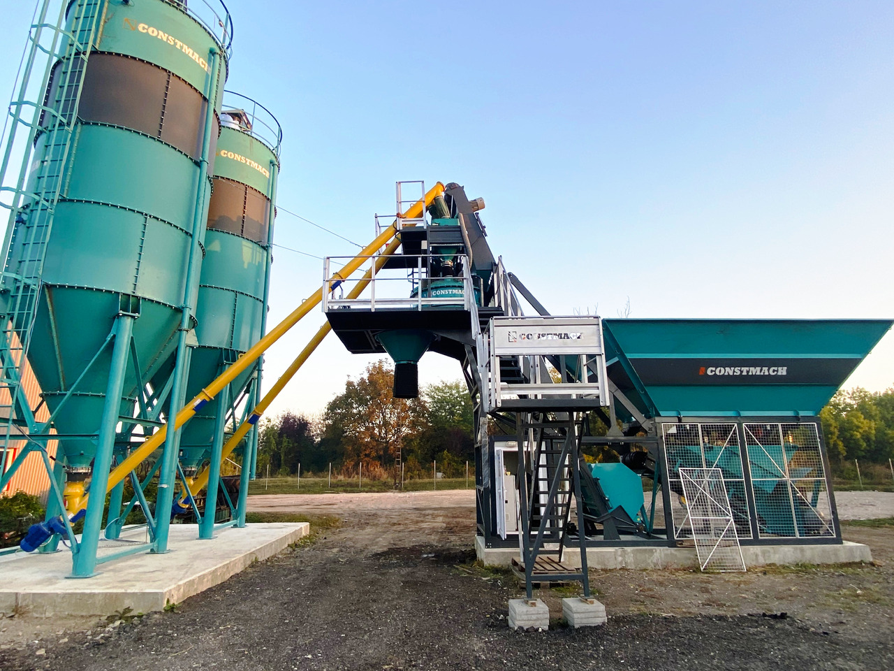 Constmach 30 m³/h Compact Concrete Batching Plant - Betonfabrik: billede 1 Constmach 30 m³/h Compact Concrete Batching Plant - Betonfabrik: billede 1