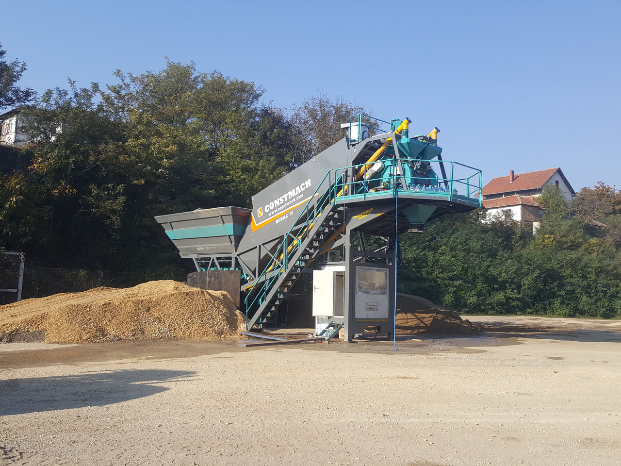 Constmach 30 m³/h Mobile Concrete Batching Plant - Betonfabrik: billede 3 Constmach 30 m³/h Mobile Concrete Batching Plant - Betonfabrik: billede 3