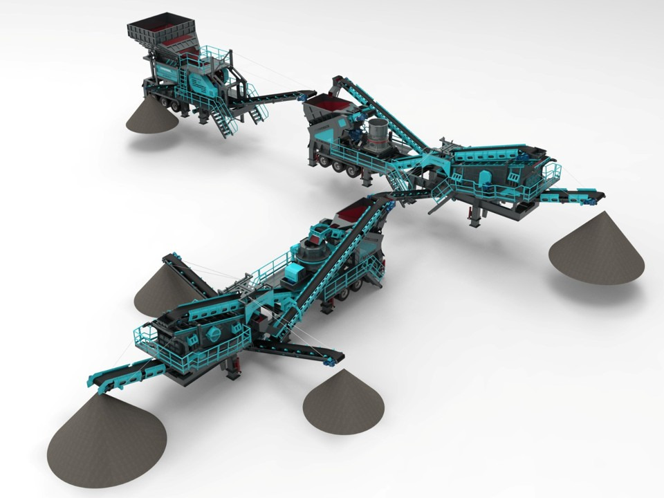 Constmach 60-80 t/h Mobiler Backen- und Prallbrecher mit Vertikaler Welle, 2 Jahre Garantie - Mobil knuser: billede 1 Constmach 60-80 t/h Mobiler Backen- und Prallbrecher mit Vertikaler Welle, 2 Jahre Garantie - Mobil knuser: billede 1