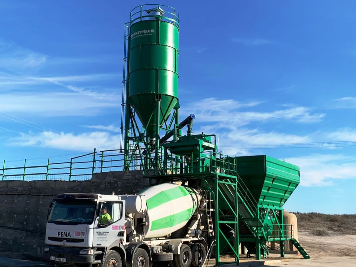 Constmach 60 m³/h Dry Type Concrete Batching Plant - Betonfabrik: billede 1 Constmach 60 m³/h Dry Type Concrete Batching Plant - Betonfabrik: billede 1