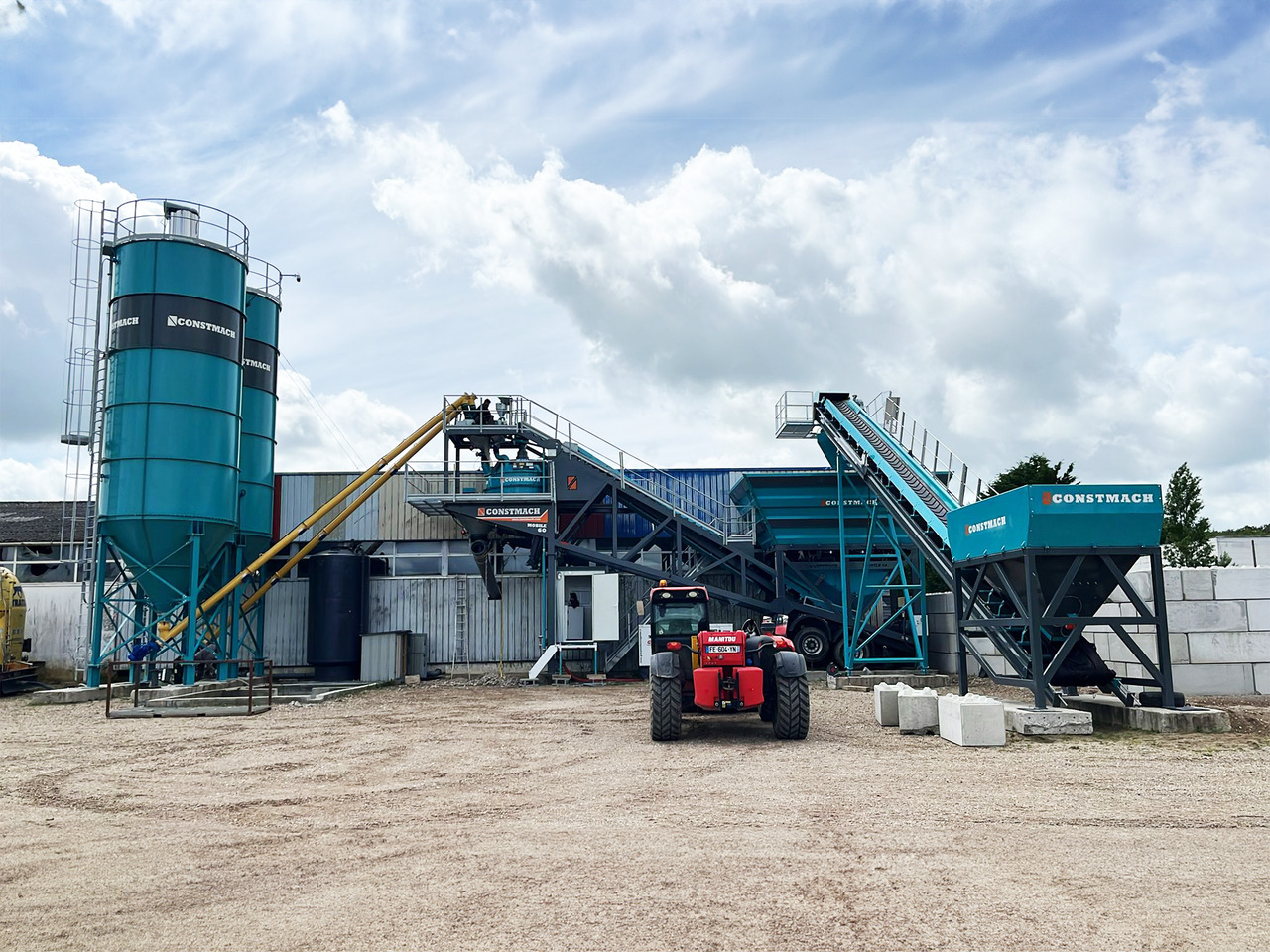 Constmach 60 m³/h Portable Concrete Batching Plant - Betonfabrik: billede 3 Constmach 60 m³/h Portable Concrete Batching Plant - Betonfabrik: billede 3