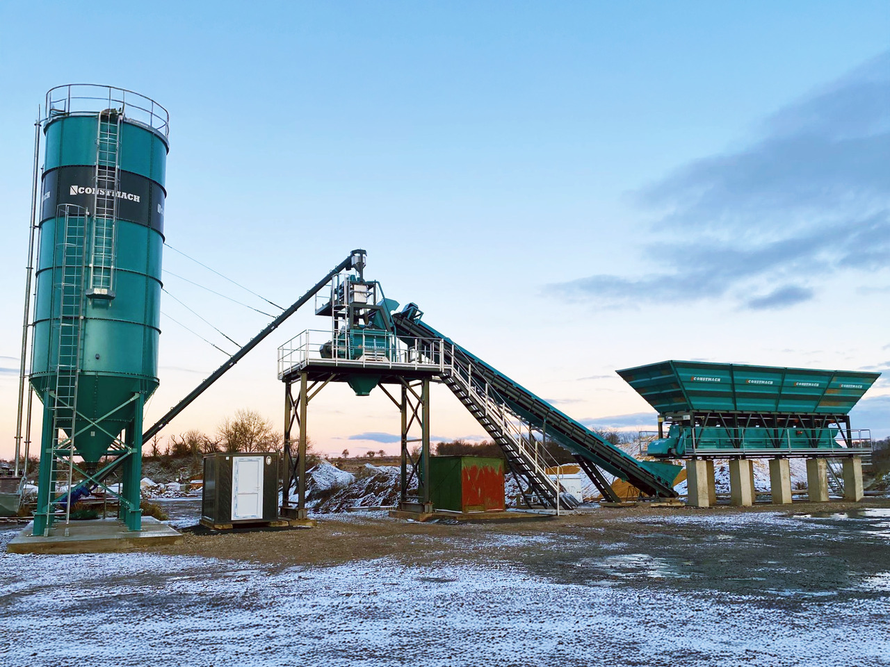 Constmach Centrale à Béton Compacte de 60 m³/h Avec Tapis Roulant - Betonfabrik: billede 5 Constmach Centrale à Béton Compacte de 60 m³/h Avec Tapis Roulant - Betonfabrik: billede 5