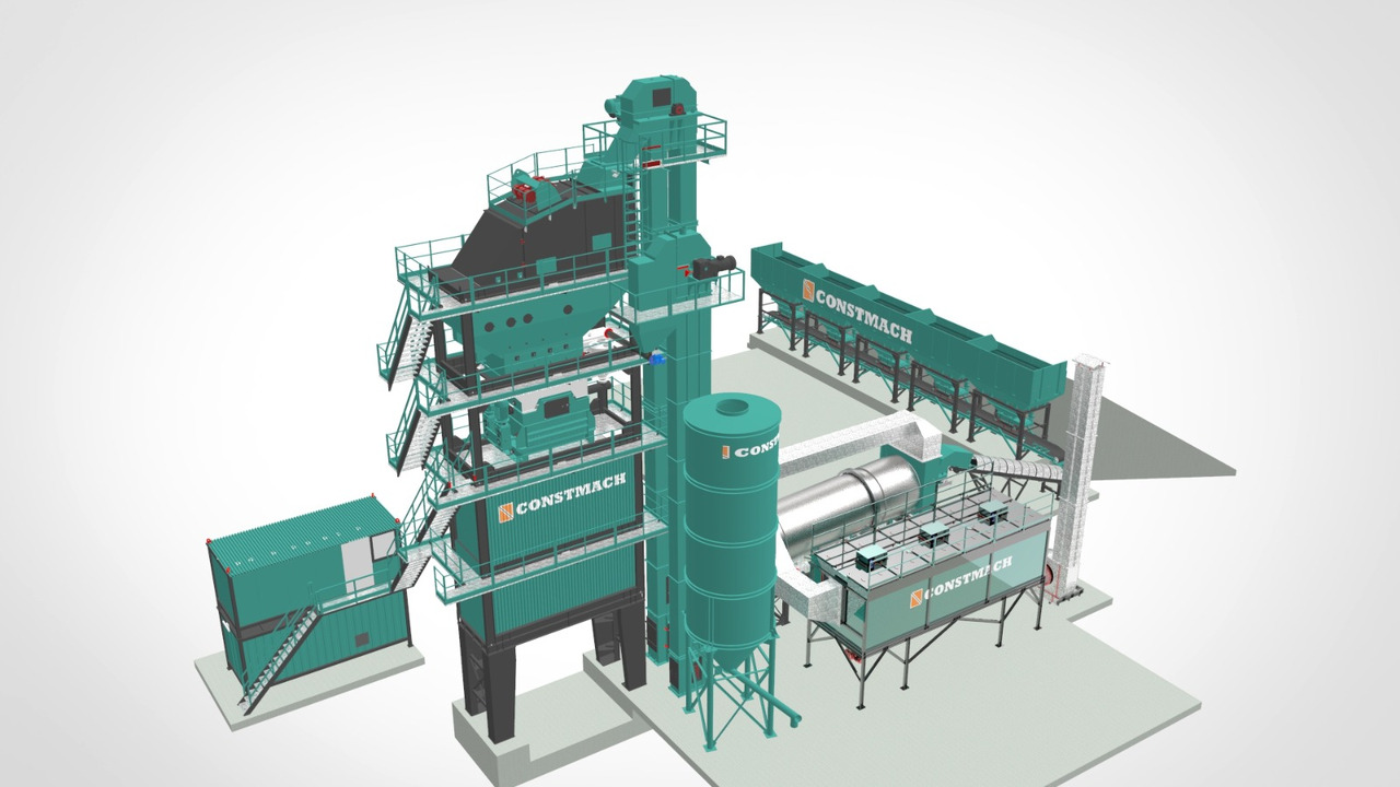 Constmach Centrales D'asphalte Fixes de Type Batch - Asfaltanlæg: billede 3 Constmach Centrales D'asphalte Fixes de Type Batch - Asfaltanlæg: billede 3