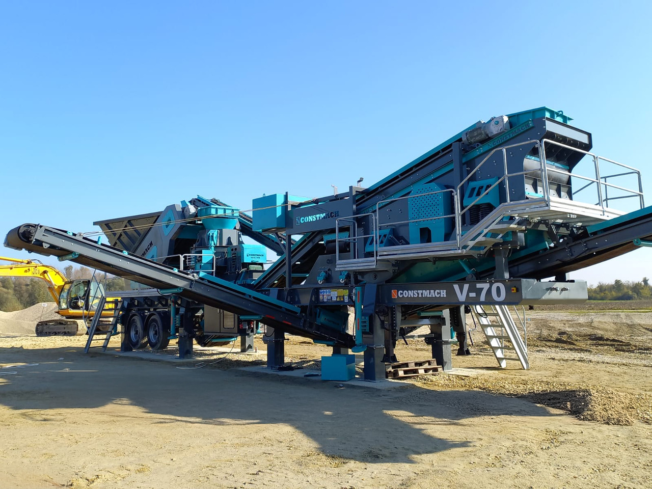 Constmach Concasseur À Impact À Axe Vertical Mobile D'une Capacité De 100 À 150 Tonnes - Mobil knuser: billede 3 Constmach Concasseur À Impact À Axe Vertical Mobile D'une Capacité De 100 À 150 Tonnes - Mobil knuser: billede 3