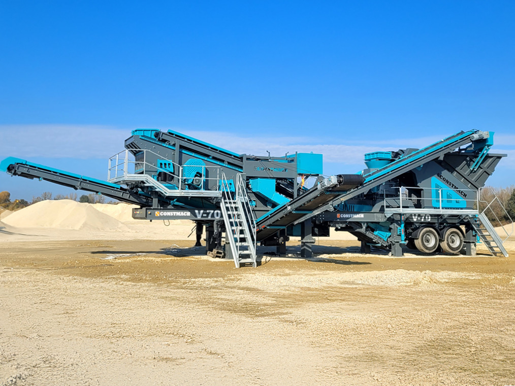 Constmach Concasseur À Impact À Axe Vertical Mobile D'une Capacité De 100 À 150 Tonnes - Mobil knuser: billede 1 Constmach Concasseur À Impact À Axe Vertical Mobile D'une Capacité De 100 À 150 Tonnes - Mobil knuser: billede 1