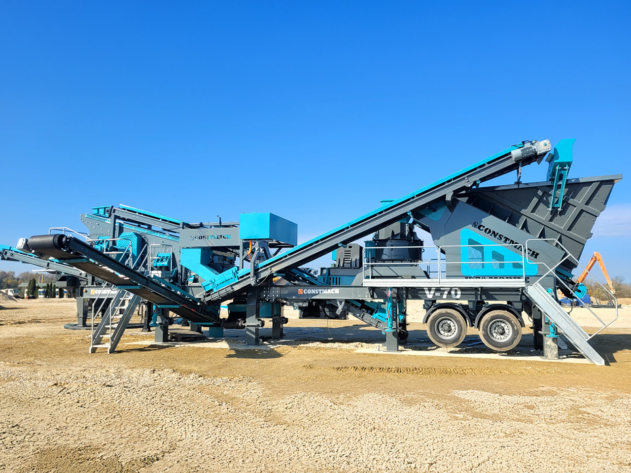 Constmach Concasseur Mobile À Arbre Vertical D'une Capacité De 200 T/H - Mobil knuser: billede 3 Constmach Concasseur Mobile À Arbre Vertical D'une Capacité De 200 T/H - Mobil knuser: billede 3