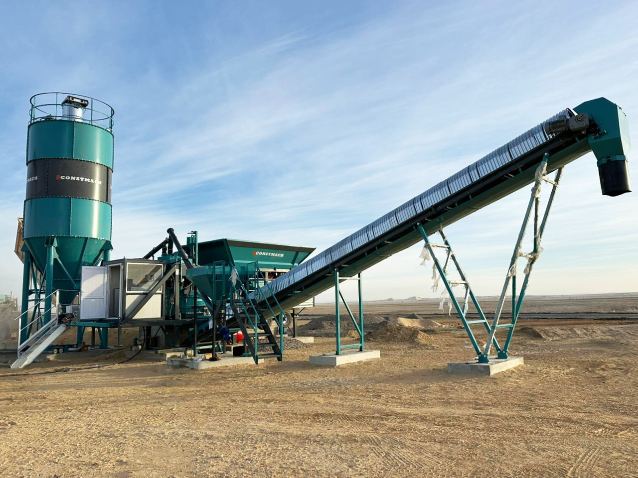 Constmach Mini Mobile Concrete Batching Plant 30 m³/h - Betonfabrik: billede 2 Constmach Mini Mobile Concrete Batching Plant 30 m³/h - Betonfabrik: billede 2