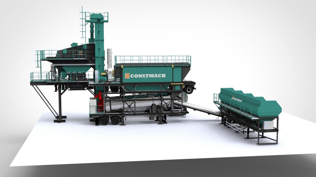 Constmach Mobile Batch Type Asphalt Plants - Asfaltanlæg: billede 1 Constmach Mobile Batch Type Asphalt Plants - Asfaltanlæg: billede 1