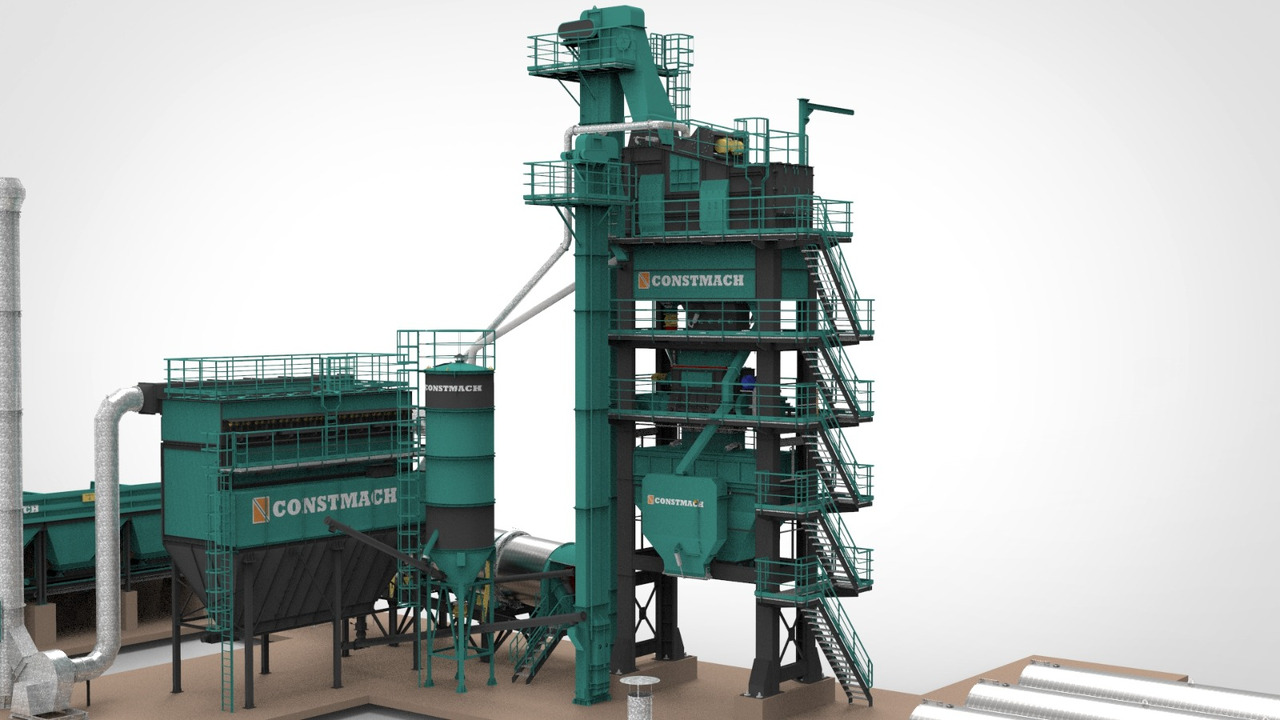 Constmach Stationary Asphalt Plant Delivered in Stock 2 Year Warranty - Asfaltanlæg: billede 5 Constmach Stationary Asphalt Plant Delivered in Stock 2 Year Warranty - Asfaltanlæg: billede 5