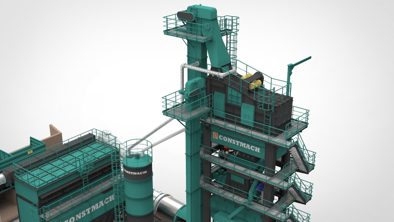 Constmach Stationary Asphalt Plant Delivered in Stock 2 Year Warranty - Asfaltanlæg: billede 4 Constmach Stationary Asphalt Plant Delivered in Stock 2 Year Warranty - Asfaltanlæg: billede 4