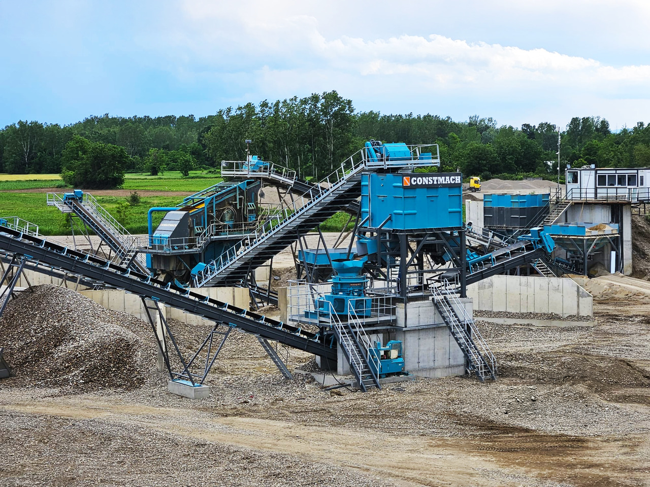 Constmach Stationary Washing And Screening Plant (Sand, Gravel, Gravel Washing And Screening) - Sorterværk: billede 3 Constmach Stationary Washing And Screening Plant (Sand, Gravel, Gravel Washing And Screening) - Sorterværk: billede 3