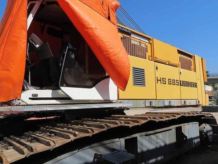 Liebherr HS885HD + BAUER CUTTER - 38 METERS  - Kran: billede 1 Liebherr HS885HD + BAUER CUTTER - 38 METERS  - Kran: billede 1