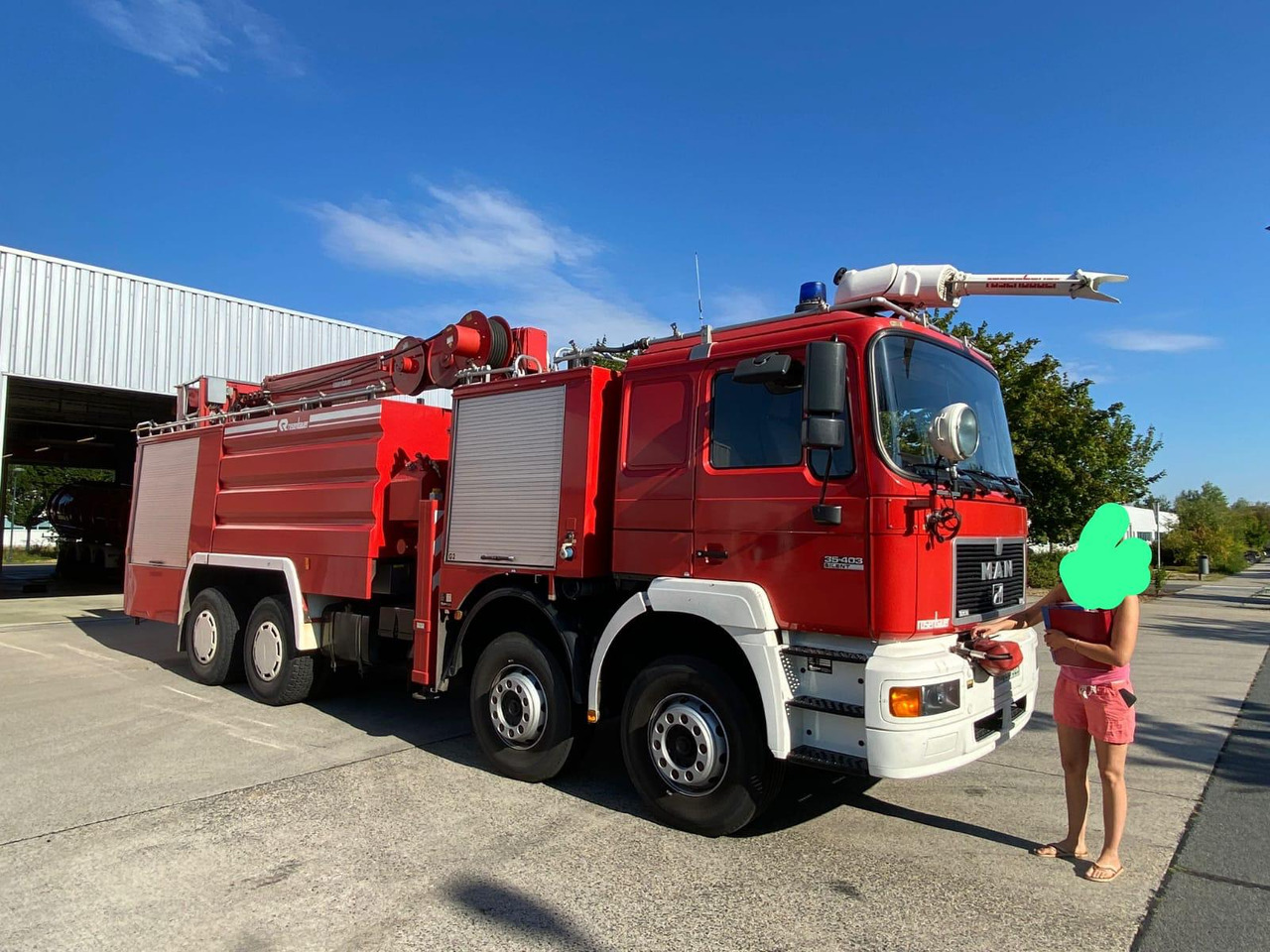 MAN 35.403 - Brandbil: billede 4 MAN 35.403 - Brandbil: billede 4