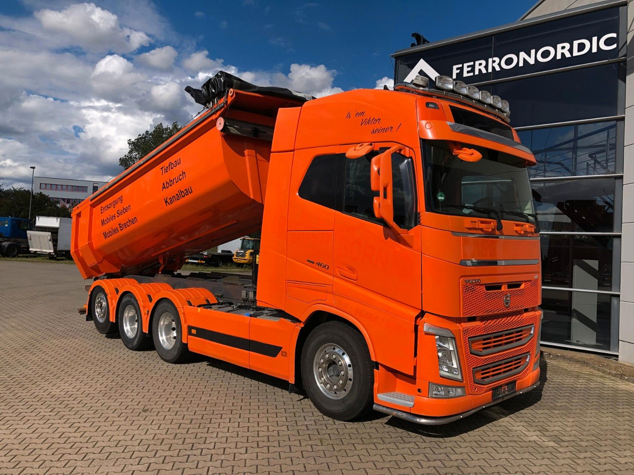 Volvo FH460 8x4 Tridem*Lift+LenkAchse*ALU*AHK*VollLuft - Tipvogn lastbil: billede 2 Volvo FH460 8x4 Tridem*Lift+LenkAchse*ALU*AHK*VollLuft - Tipvogn lastbil: billede 2