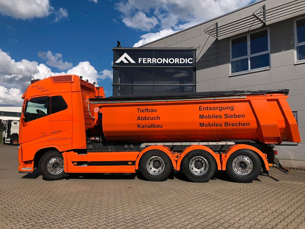 Volvo FH460 8x4 Tridem*Lift+LenkAchse*ALU*AHK*VollLuft - Tipvogn lastbil: billede 4 Volvo FH460 8x4 Tridem*Lift+LenkAchse*ALU*AHK*VollLuft - Tipvogn lastbil: billede 4