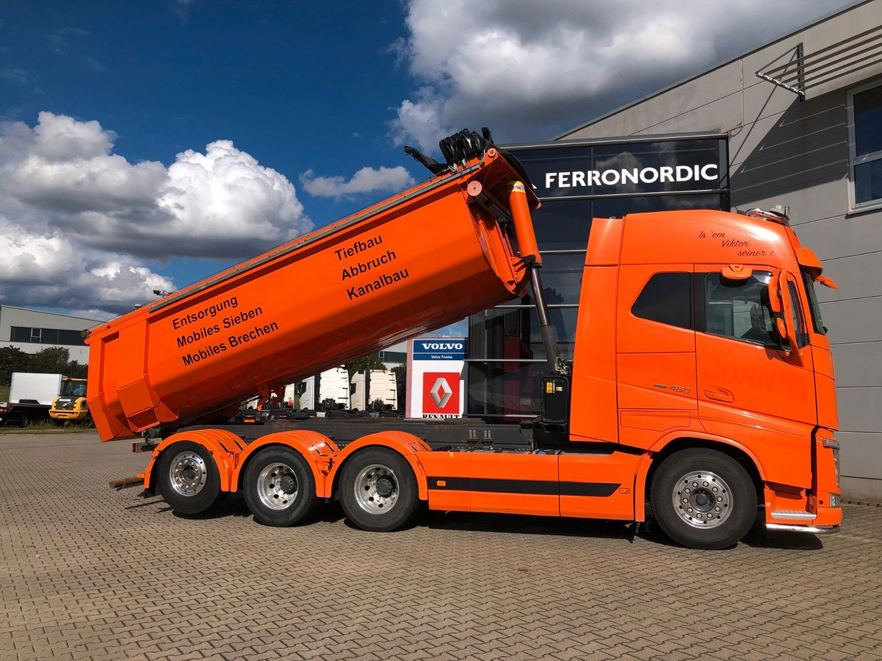 Volvo FH460 8x4 Tridem*TopZustand*excellent condition - Tipvogn lastbil: billede 1 Volvo FH460 8x4 Tridem*TopZustand*excellent condition - Tipvogn lastbil: billede 1