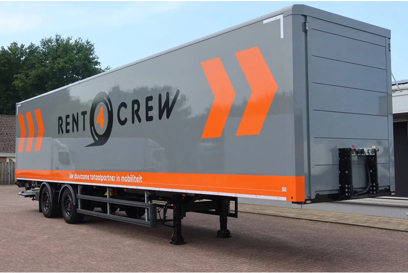 Varevogn sættevogn SYSTEM TRAILERS LPRS 18. 2 asser gesloten  + stuuras en klep Dhollandia 2000 KG Daytona Grey: billede 19