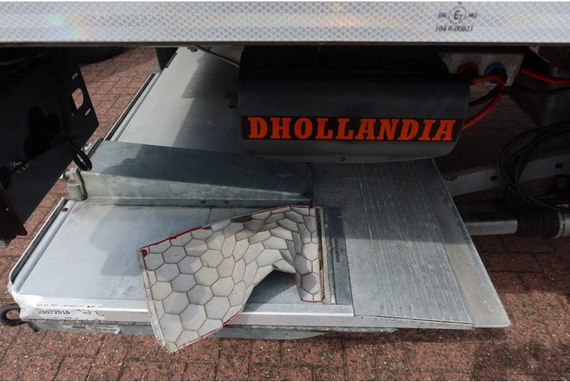 Varevogn sættevogn SYSTEM TRAILERS LPRS 18. 2 asser gesloten  + stuuras en klep Dhollandia 2000 KG Daytona Grey: billede 17
