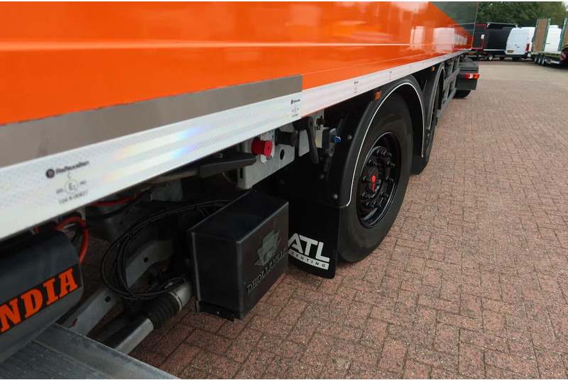 Varevogn sættevogn SYSTEM TRAILERS LPRS 18. 2 asser gesloten  + stuuras en klep Dhollandia 2000 KG Daytona Grey: billede 10