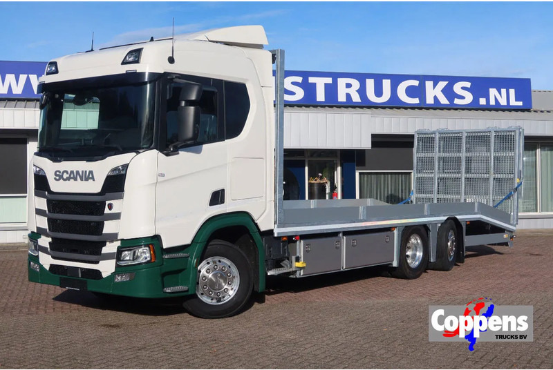 Scania R500 NGS Machine oprijwagen Stuur as. - Biltransportør lastbil: billede 1 Scania R500 NGS Machine oprijwagen Stuur as. - Biltransportør lastbil: billede 1