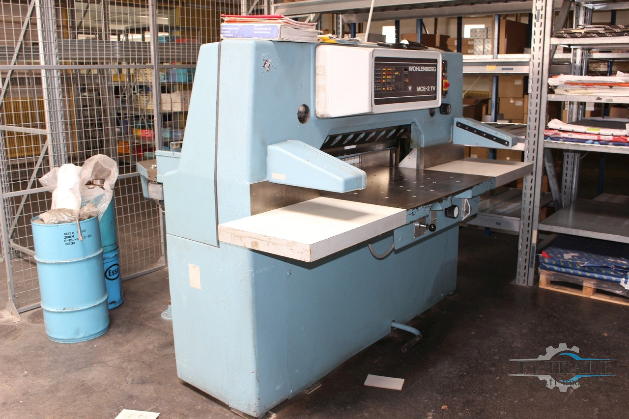 Wohlenberg 92 MCS-TV - Papir skæremaskine: billede 3 Wohlenberg 92 MCS-TV - Papir skæremaskine: billede 3