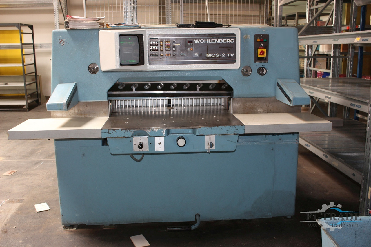Wohlenberg 92 MCS-TV - Papir skæremaskine: billede 1 Wohlenberg 92 MCS-TV - Papir skæremaskine: billede 1